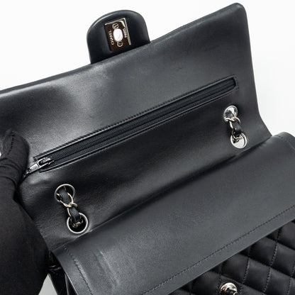 Chanel Medium Classic Double Flap Bag Lambskin Black