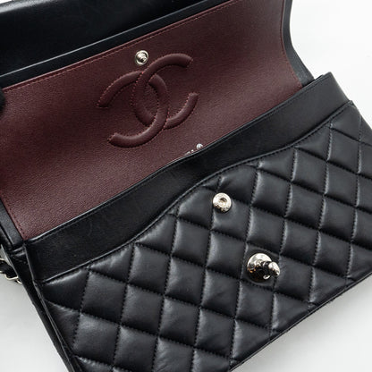 Chanel Medium Classic Double Flap Bag Lambskin Black