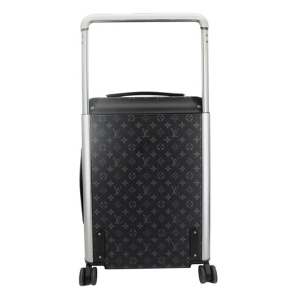 LOUIS VUITTON Horizon 55 Monogram Eclipse Canvas Rolling Suitcase Black