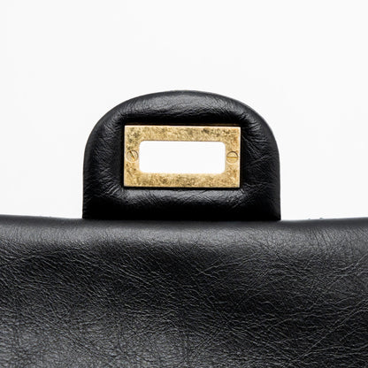 Chanel 2.55 226 Reissue Flap bag aged calfskin black