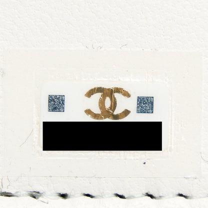 Chanel 22B Mini Book Card Holder With Chains Lambskin Black L