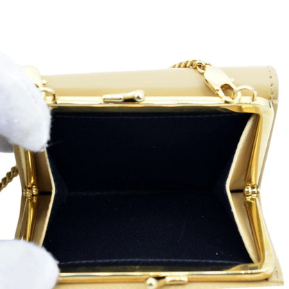 YVES SAINT LAURENT Rider Smooth Leather Shoulder Bag Beige