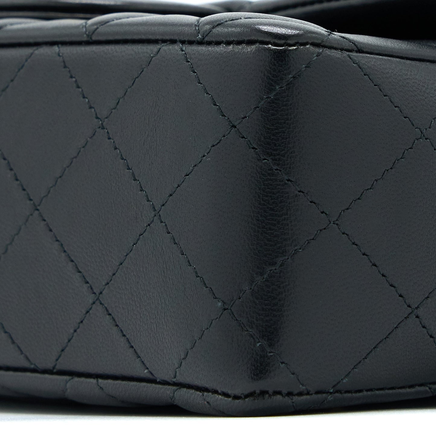 Chanel Mini Rectangular with coco bag charm Limited Edition Lambskin Black L
