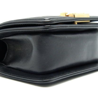 Chanel Boy Extra Mini Lambskin in Black