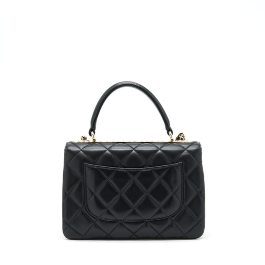 Chanel Trendy CC Flap Bag Lambskin Black L