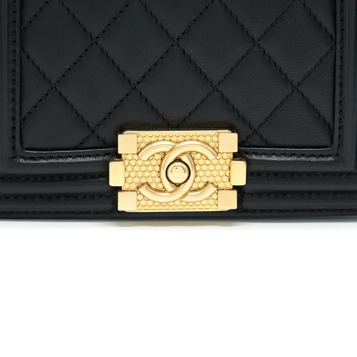 Chanel Boy Extra Mini Lambskin in Black