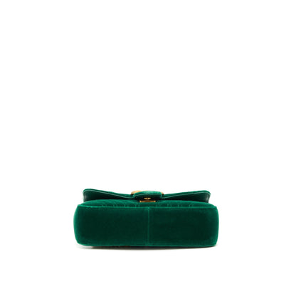 Gucci mini marmont Bag Velvet Green