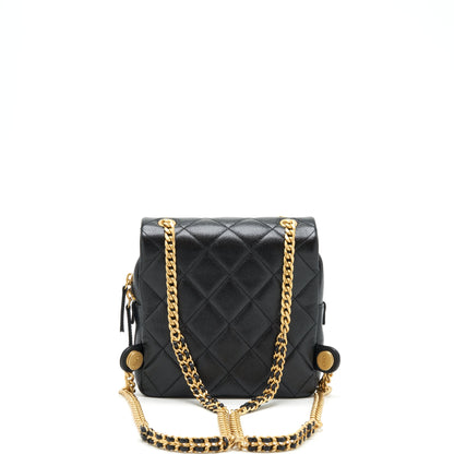 Chanel 22P Flap Backpack Caviar Black