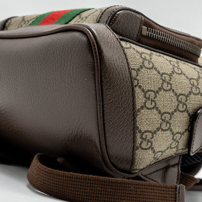 Gucci Small GG Ophidia Backpack GG Supreme Canvas/ Calfskin
