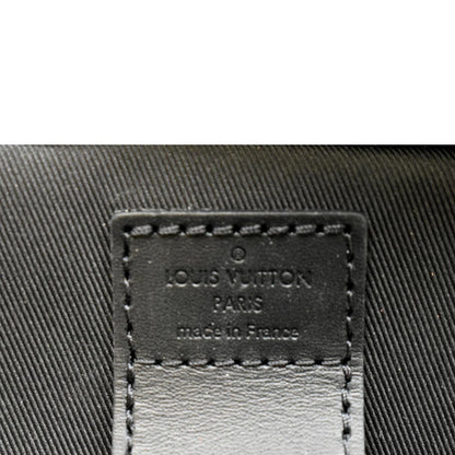 LOUIS VUITTON Damier Graphite Canvas Briefcase Backpack Bag Black