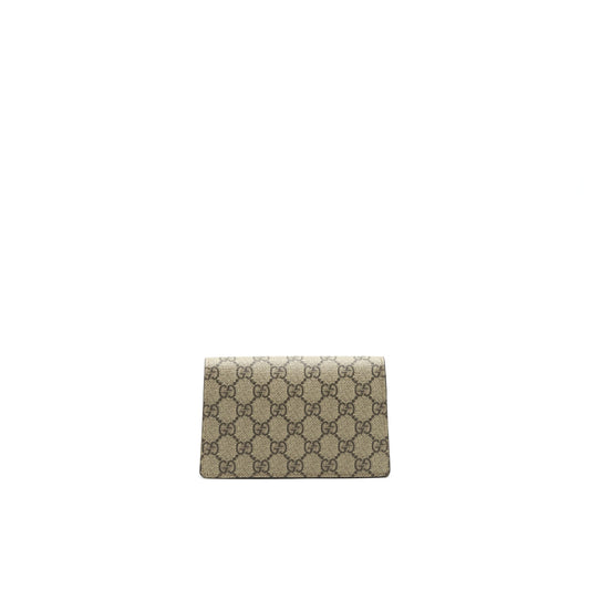 GUCCI DIONYSUS GG SUPREME SUPER MINI BAG BEIGE