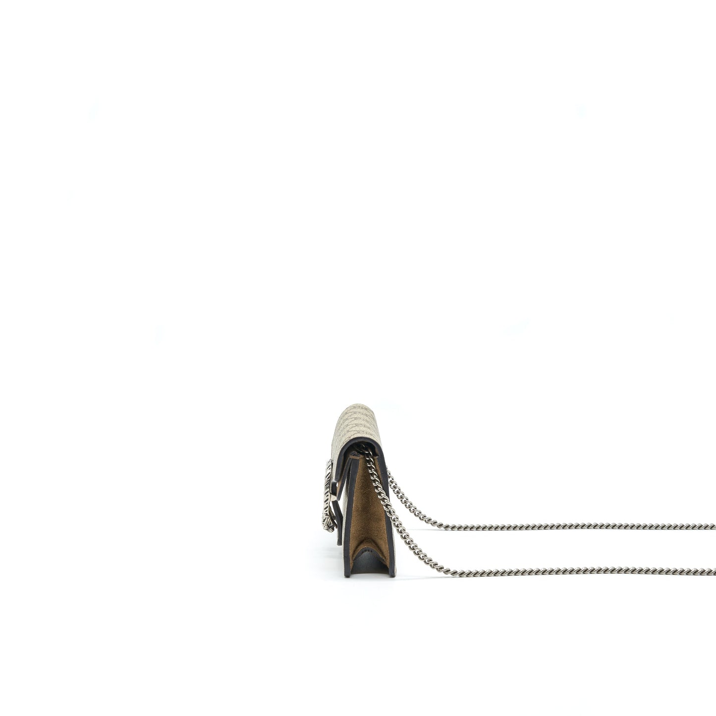 GUCCI DIONYSUS GG SUPREME SUPER MINI BAG BEIGE