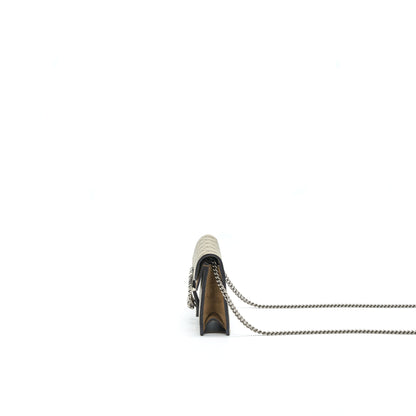 GUCCI DIONYSUS GG SUPREME SUPER MINI BAG BEIGE