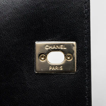 Chanel Mini Trendy CC Wallet on Chain Lambskin Black L