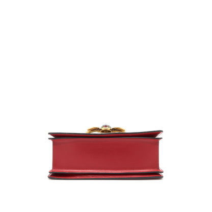 Gucci Queen Margaret Top Handle Bag White/ Red