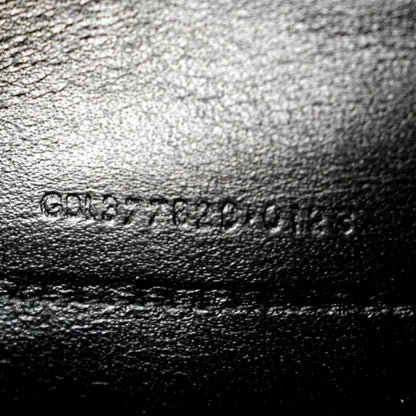 YVES SAINT LAURENT Cassandre Matelasse Chain Wallet Crossbody Bag Black