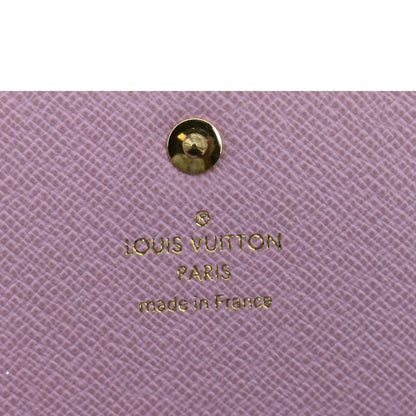 LOUIS VUITTON Sarah Evasion Monogram Canvas Wallet Brown