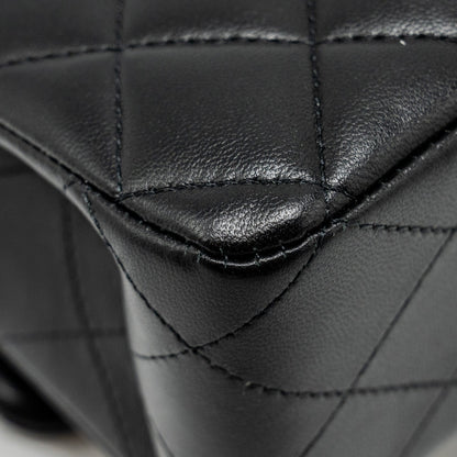 Chanel Medium Classic Double Flap Bag Lambskin Black