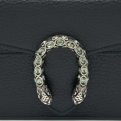 Gucci Super Mini Dionysus Calfskin Black Ruthenium SHW
