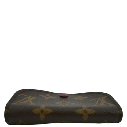 LOUIS VUITTON Rosalie Monogram Canvas Coin Purse Cerise