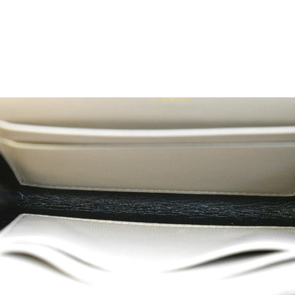 YVES SAINT LAURENT Gaby Small Envelope Quilted Leather Wallet Beige