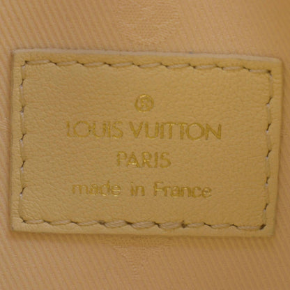 LOUIS VUITTON Over The Moon Bubblegram Calf Leather Crossbody Bag Banana Yellow