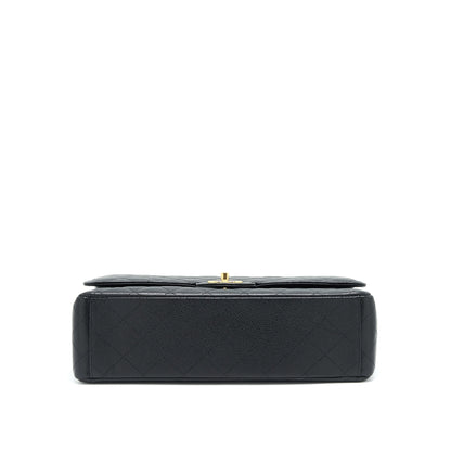 Chanel Maxi Classic Double Flap Caviar black  serial 20