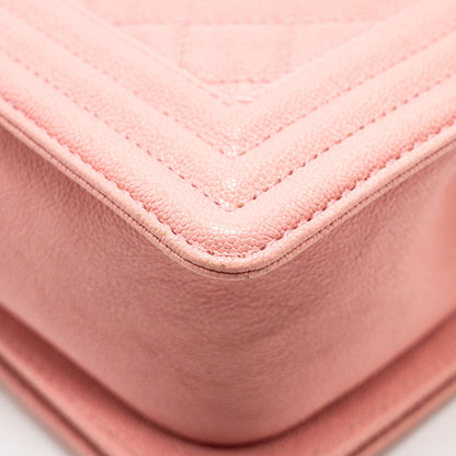 Chanel Medium Boy Bag Caviar PINK L