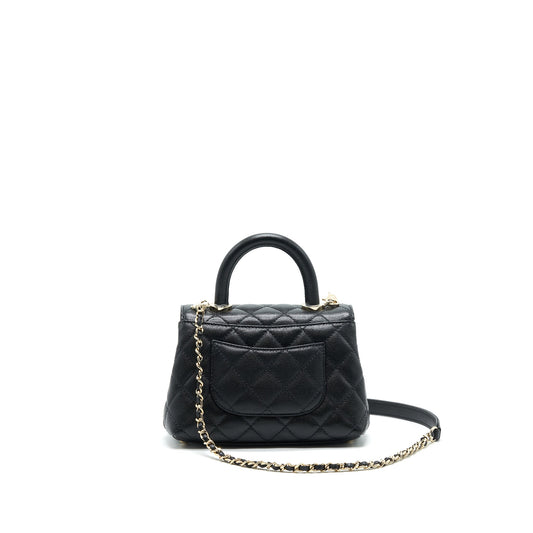 CHANEL EXTRA MINI COCO HANDLE BLACK L