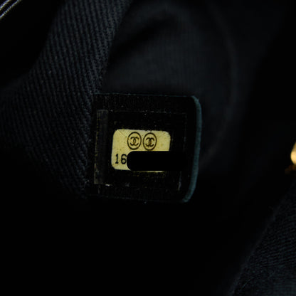 Chanel Matelasse Chain Tote Bag Caviar Black
