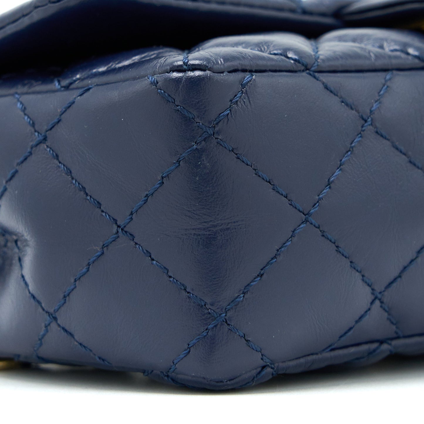 Chanel 2.55 Reissue Mini Waist Belt Bag Aged Calfskin Navy