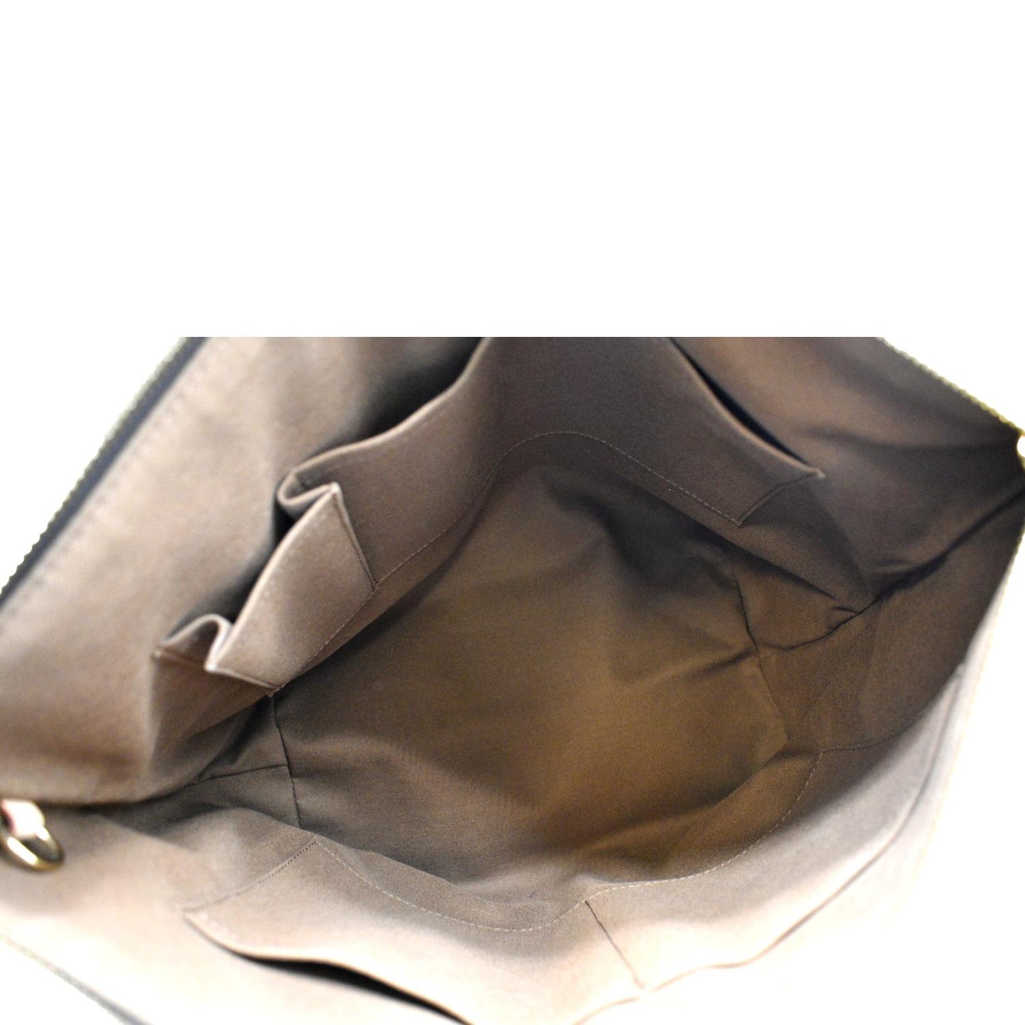 LOUIS VUITTON Palermo PM Monogram Canvas Shoulder Bag Brown