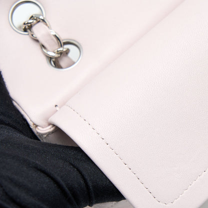 Chanel Small Classic Double Flap Lambskin Light Purple  (Microchip)