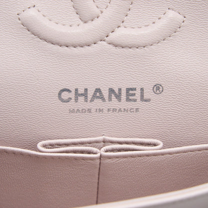 Chanel Small Classic Double Flap Lambskin Light Purple  (Microchip)