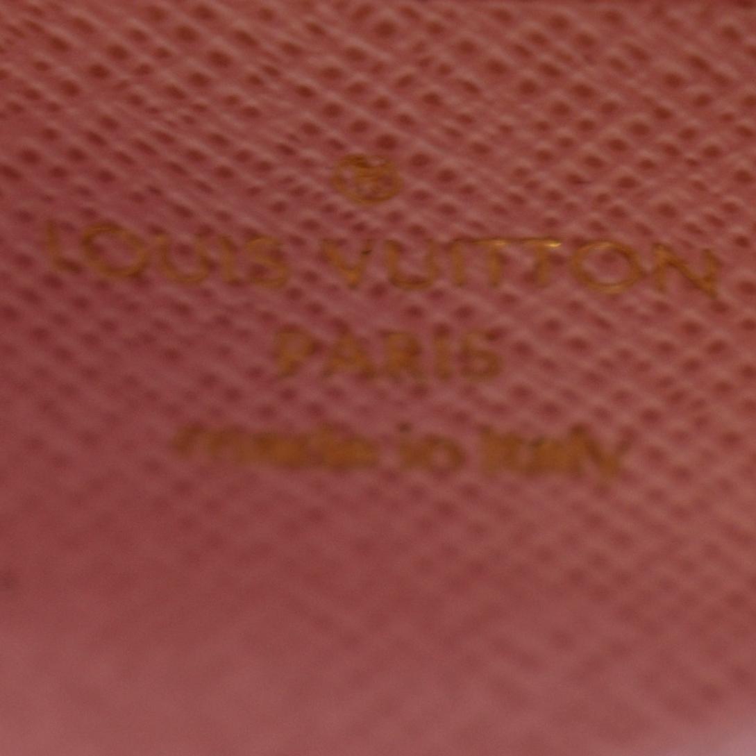 LOUIS VUITTON Felicie Strap & Go Monogram Canvas Crossbody Bag Black