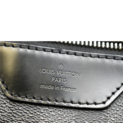 LOUIS VUITTON Mick Damier Graphite Messenger Crossbody Bag Black