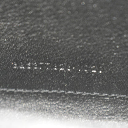 YVES SAINT LAURENT Cassandre Chain Wallet Leather Crossbody Bag Black