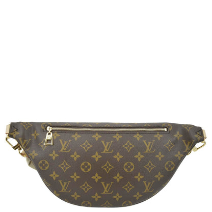 LOUIS VUITTON High Rise Monogram Canvas Bumbag Brown