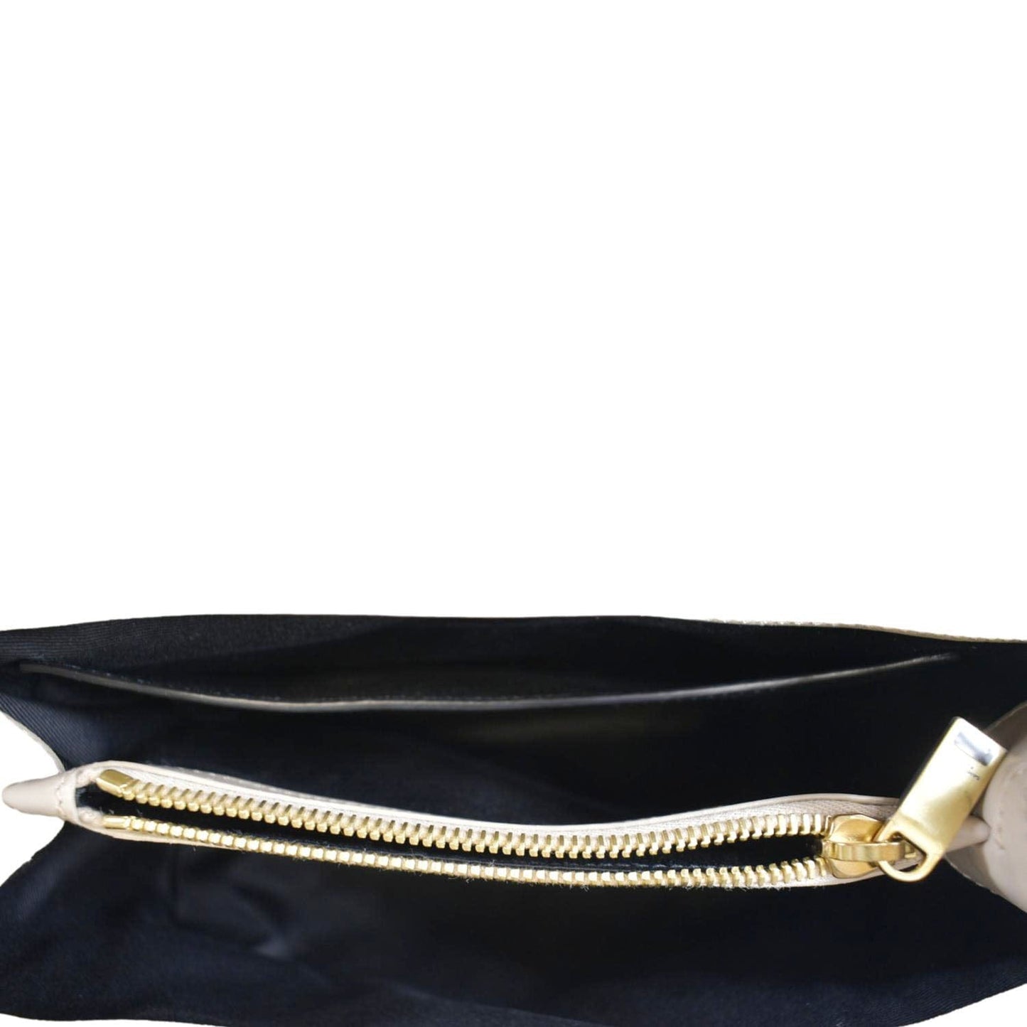 YVES SAINT LAURENT Small Loulou Quilted Leather Crossbody Bag Dark Beige