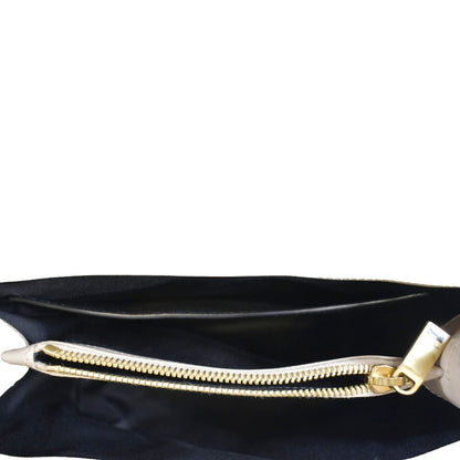 YVES SAINT LAURENT Small Loulou Quilted Leather Crossbody Bag Dark Beige