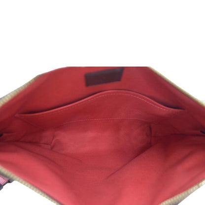 LOUIS VUITTON South Bank Besace Damier Ebene Crossbody Bag Brown