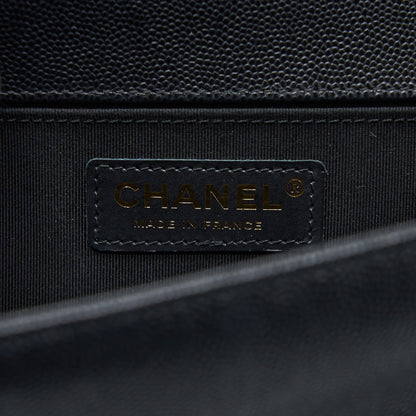Chanel Medium Boy Bag Caviar Black