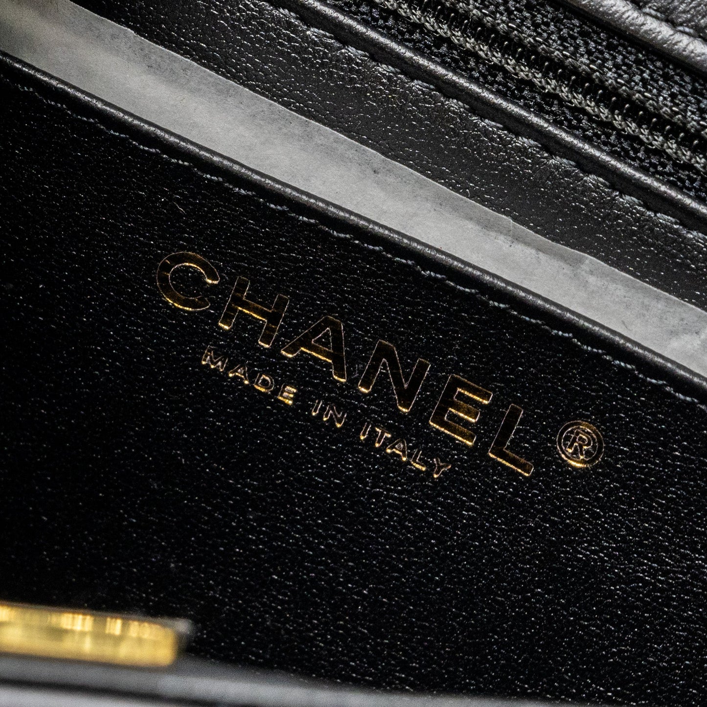 Chanel Mini 2.55 Reissue Flap Bag Aged Calfskin Black  (Microchip)