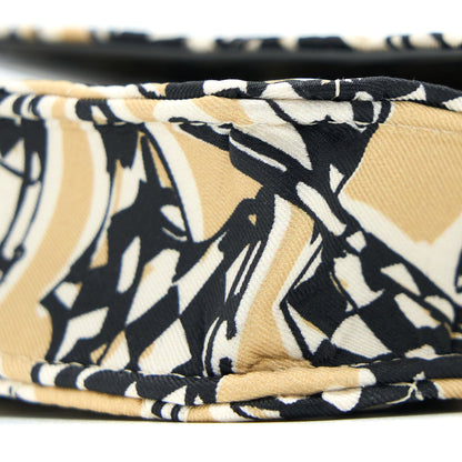 Chanel Mini Flap Bag with Chain Fabric Multicolour L (Microchip)