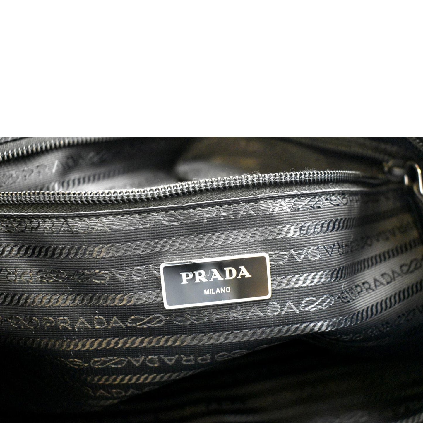 PRADA Nylon Tote Bag Black