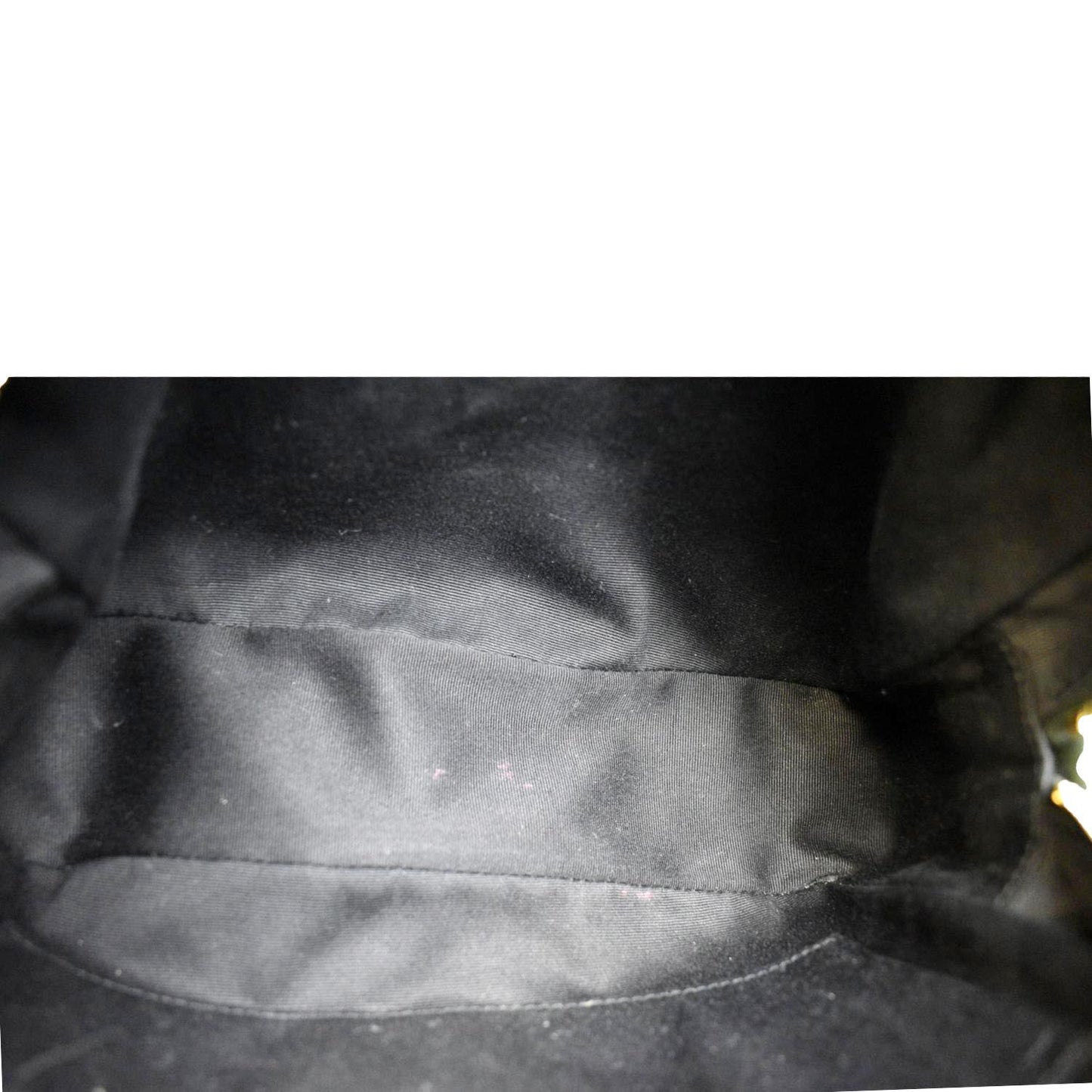 YVES SAINT LAURENT Lou Chevron Leather Camera Crossbody Bag Green