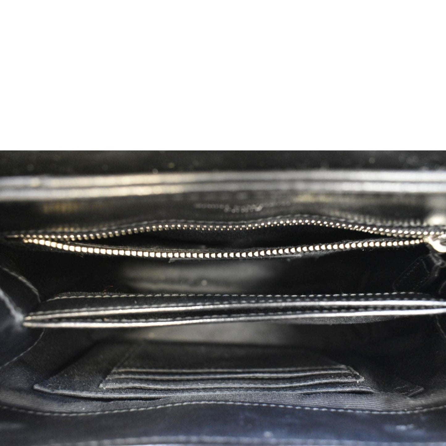 YVES SAINT LAURENT Loulou Toy Matelasse Leather Shoulder Bag Black