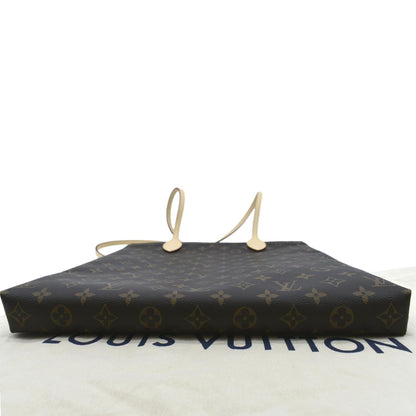 LOUIS VUITTON Carry it Monogram Canvas Shoulder Bag Brown