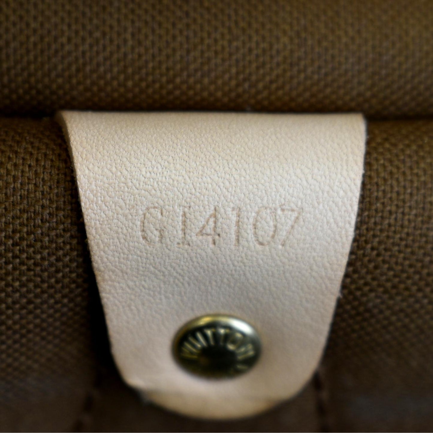 LOUIS VUITTON All-In MM Monogram Canvas Shoulder Bag Brown