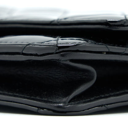 Chanel Classic Wallet on Chain Patent Black